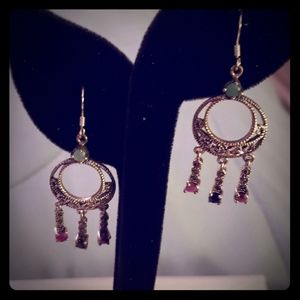 Ladies Sterling silver fashion earrings.